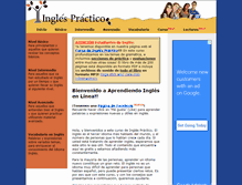 Tablet Screenshot of ingles-practico.com